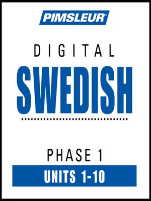 cover image of Swedish Phase 1, Units 1-10